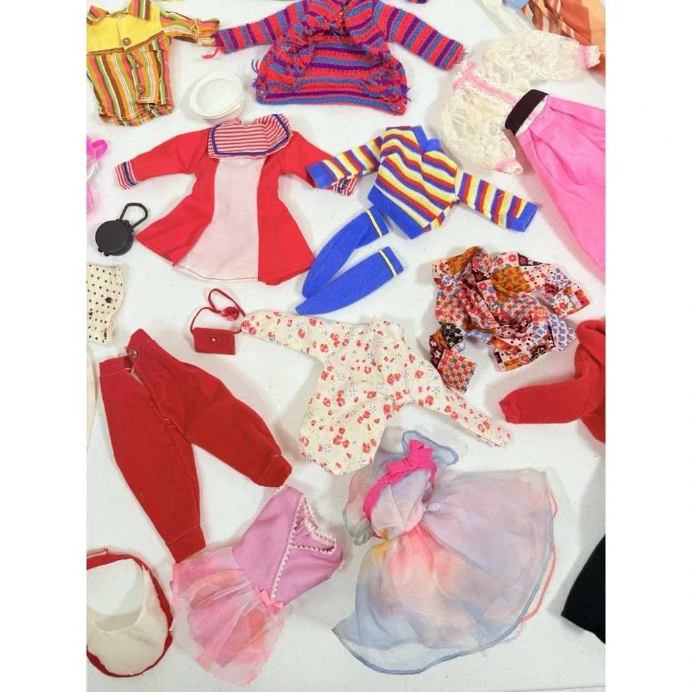 Vintage Barbie Clothing Lot Pieces Fashion Outfits Sailor, Gold Dreams, Plaid